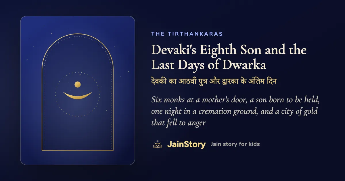 Devaki's Eighth Son and the Last Days of Dwarka: a Jain story for kids from the The Tirthankaras collection